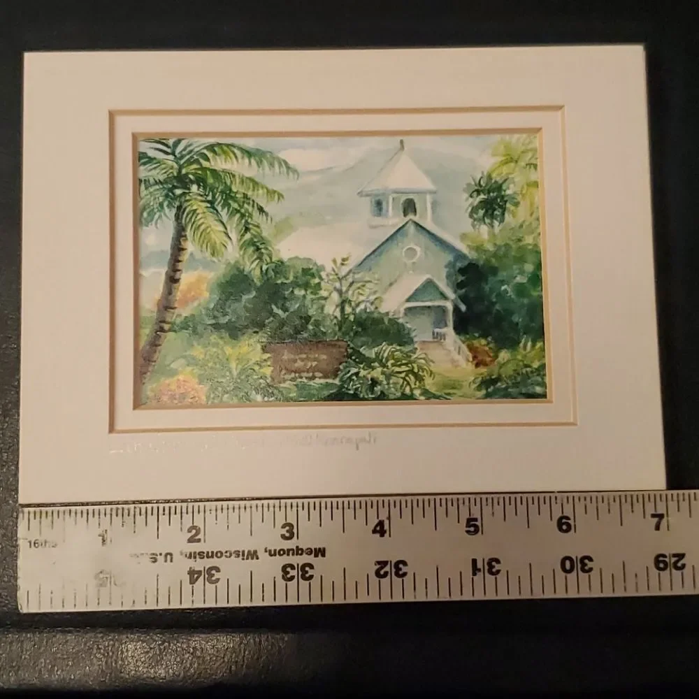 Lahuiokalani Church Kaanapali Maui Hi Print